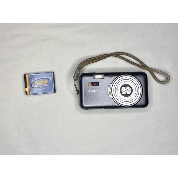 Kodak Easyshare V1003 10MP Digital Point Shoot Camera For Parts Repair Grey - Picture 1 of 2